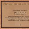 Julius Bab