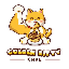 Golden Kitty Cake
