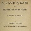 A Laodicean
